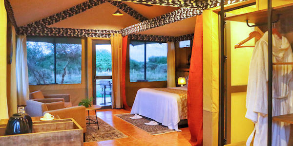 Inrichting safari tent Inrichting safari tent