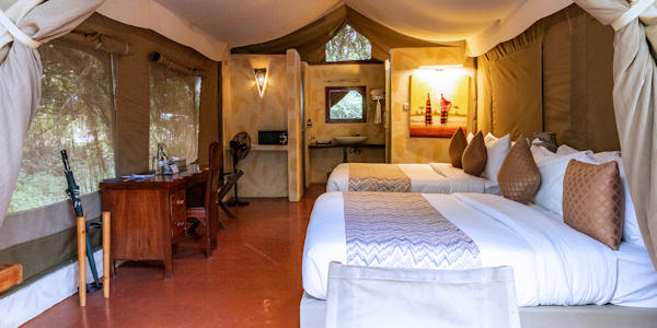 PrideInn Mara accommodatie savannah club tent, Masai Mara in Kenia PrideInn Mara accommodatie savannah club tent, Masai Mara in Kenia