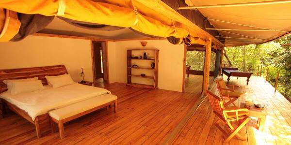 Rhino River Camp luxe suite, Meru Nationaal Park in Kenia
