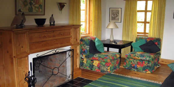 Rondo Retreat accommodatie colubus cottage, Kakamega Forest in Kenia Rondo Retreat accommodatie colubus cottage, Kakamega Forest in Kenia