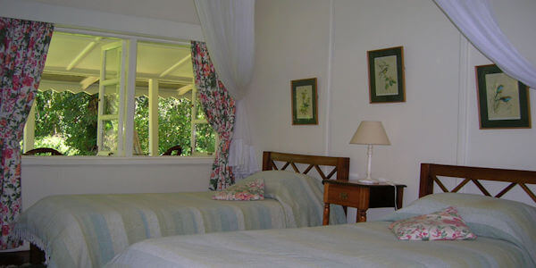 Rondo Retreat accommodatie main house, Kakamega Forest in Kenia Rondo Retreat accommodatie main house, Kakamega Forest in Kenia