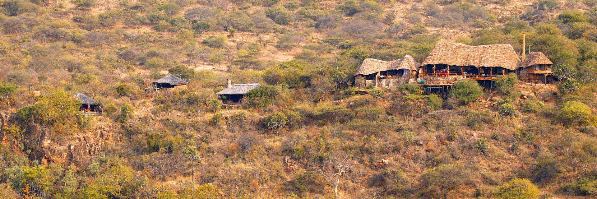 Sabuk Lodge met uitzicht op de Ewaso Nyiro rivier op het Laikipia plateau Sabuk Lodge met uitzicht op de Ewaso Nyiro rivier op het Laikipia plateau