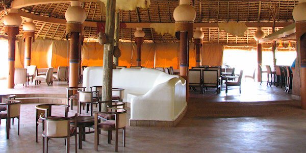 Samburu Sopa Lodge accommodatie lounge, Samburu Nationaal Reservaat in Kenia
