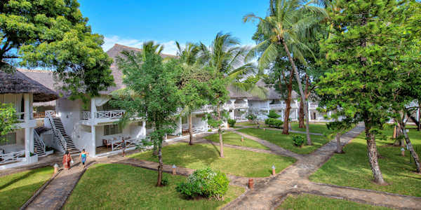 Sandies Tropical Village  accommodatie exterieur appartementen, Malindi in Kenia