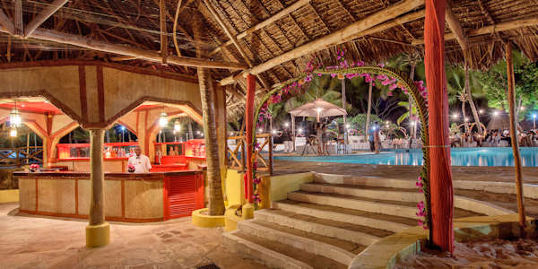 Sandies Tropical Village  disco bar, Malindi in Kenia