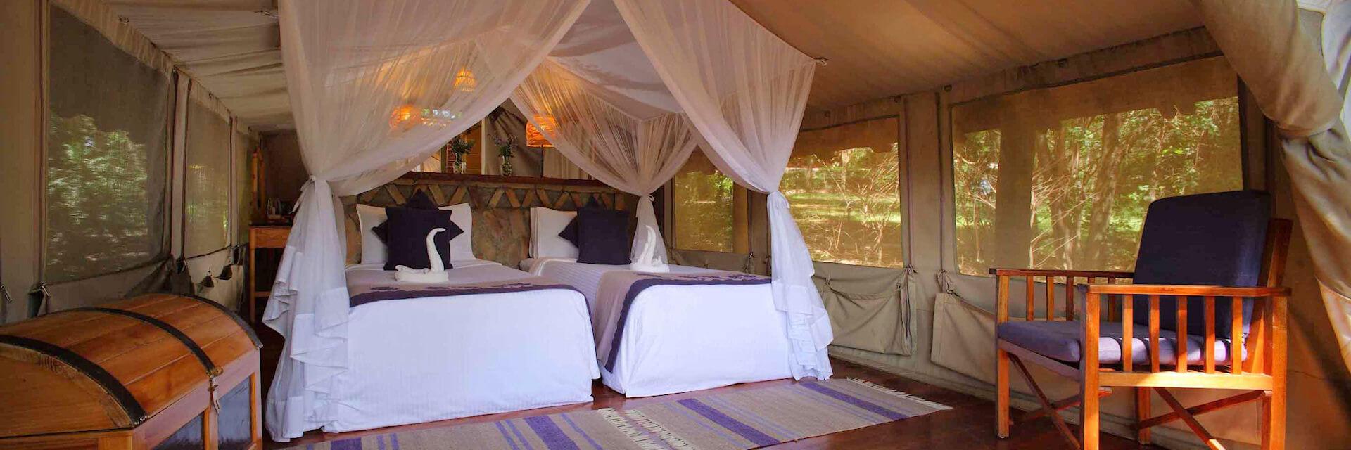 Sarova Mara Game Camp ligt in het noordoostelijk deel van de de Masai Mara in Kenia. Sarova Mara Game Camp ligt in het noordoostelijk deel van de de Masai Mara in Kenia.