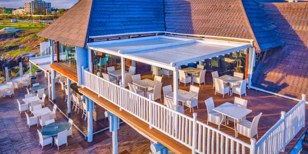 Sea Cliff Hotel kambezi restaurant, Dar Es Salaam in Tanzania