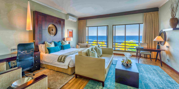Sea Cliff Hotel accommodatie executive suite, Dar Es Salaam in Tanzania