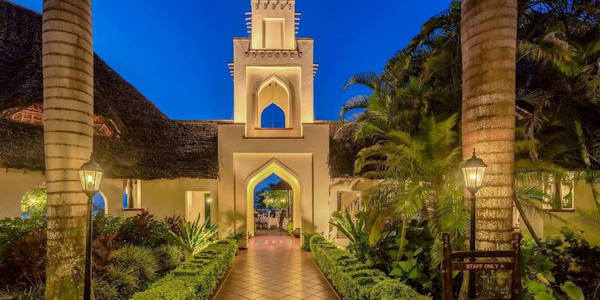 Sea Cliff Resort & Spa - Entree en receptie - Zanzibar, Tanzania