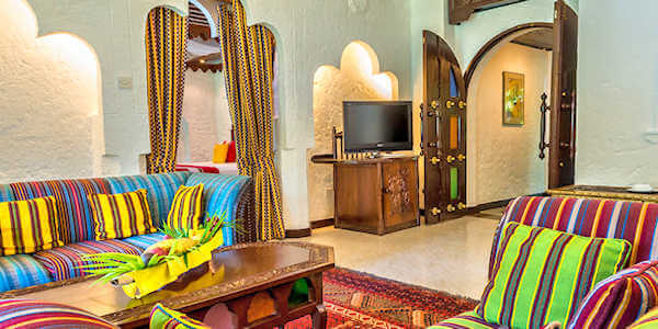 Serena Beach Resort & Spa accommodatie superior prime village room, Bamburi en Shanzu Beach in Kenia Serena Beach Resort & Spa accommodatie superior prime village room, Bamburi en Shanzu Beach in Kenia