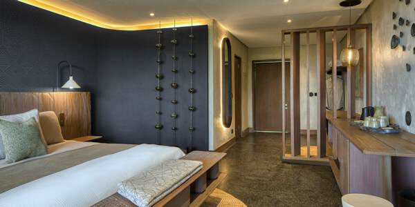 Serengeti Explorer savannah kamer interieur, Serengeti Nationaal Park in Tanzania Serengeti Explorer savannah kamer interieur, Serengeti Nationaal Park in Tanzania
