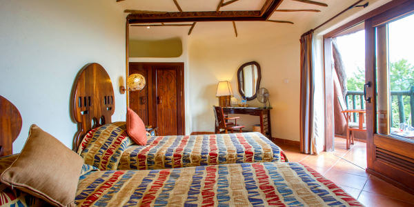 Serengeti Serena Safari Lodge - Serengeti Nationaal Park, Tanzania Serengeti Serena Safari Lodge - Serengeti Nationaal Park, Tanzania - Interieur standaard kamer