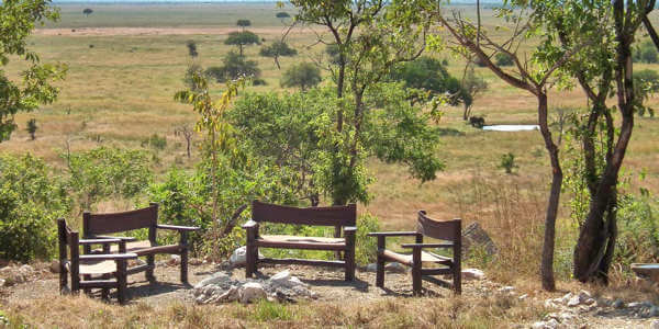 Stanleys Kopje kampvuur plaats, Mikumi Nationaal Park in Tanzania Stanleys Kopje kampvuur plaats, Mikumi Nationaal Park in Tanzania