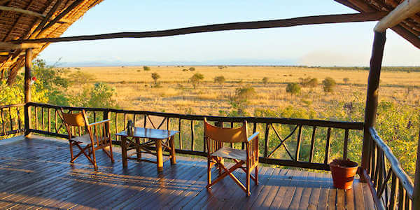 Safaritent veranda Safaritent veranda