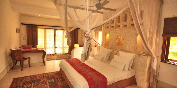 Swahili Beach Resort standaard kamer, Diani Beach in Kenia Swahili Beach Resort standaard kamer, Diani Beach in Kenia