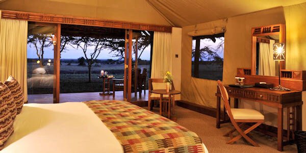 Sweetwaters Serena Camp - Laikipia, Kenia Sweetwaters Serena Camp - Laikipia, Kenia - Morani suite inrichting