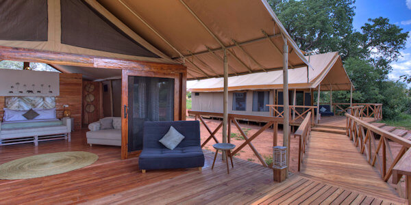 Tarangire Ndovu Tented Lodge accommodatie familie suite, Tarangire Nationaal Park in Tanzania Tarangire Ndovu Tented Lodge accommodatie familie suite, Tarangire Nationaal Park in Tanzania