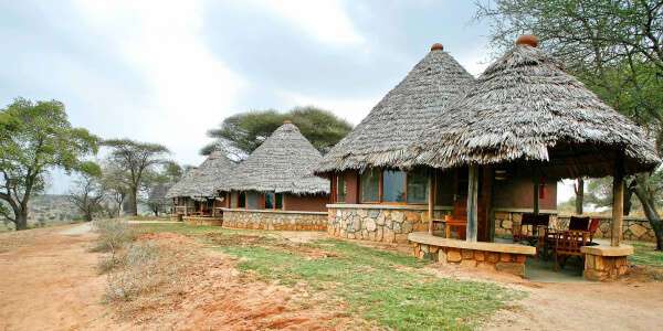 Tarangire Safari Lodge accommodatie standaard cottage, Tarangire Nationaal Park in Tanzania Tarangire Safari Lodge accommodatie standaard cottage, Tarangire Nationaal Park in Tanzania