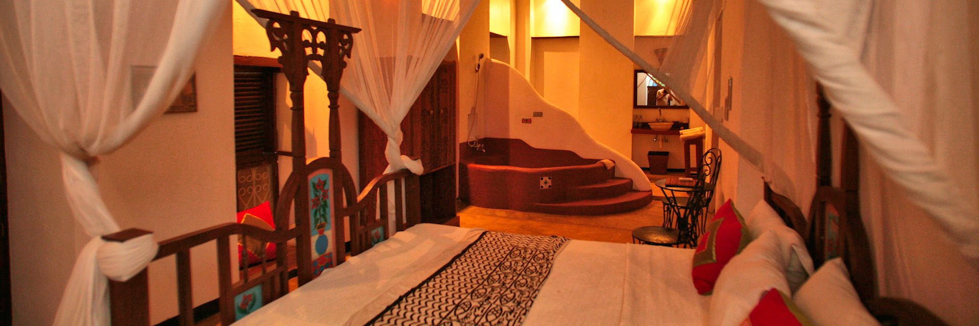 The Swahili House in het centrum van Stone Town, Zanzibar The Swahili House in het centrum van Stone Town, Zanzibar