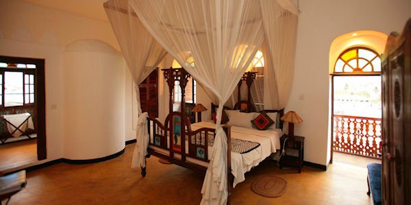 The Swahili House sultan suite - inrichting, Zanzibar Stone Town in Tanzania The Swahili House sultan suite - inrichting, Zanzibar Stone Town in Tanzania