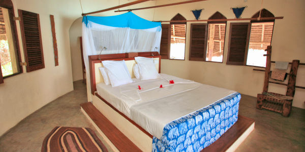 Unguja Lodge - Seaview cottage interieur - Zanzibar, Tanzania Unguja Lodge - Seaview cottage interieur - Zanzibar, Tanzania