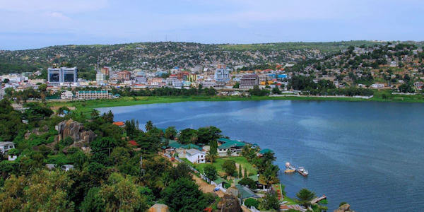 Kisumu stad, Victoria Meer in Kenia