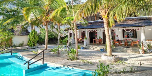 Villa Juliana accommodatie restaurant en lounge, Zanzibar in Tanzania Villa Juliana accommodatie restaurant en lounge, Zanzibar in Tanzania