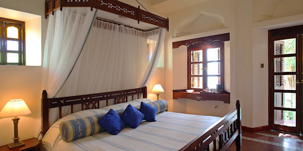 Zanzibar Serena Inn accommodatie interieur standard room, Zanzibar Stone Town in Tanzania